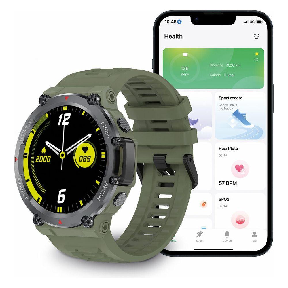 Smartwatch KSIX Oslo 1,5" Bluetooth 5.0 270 mAh Green-3