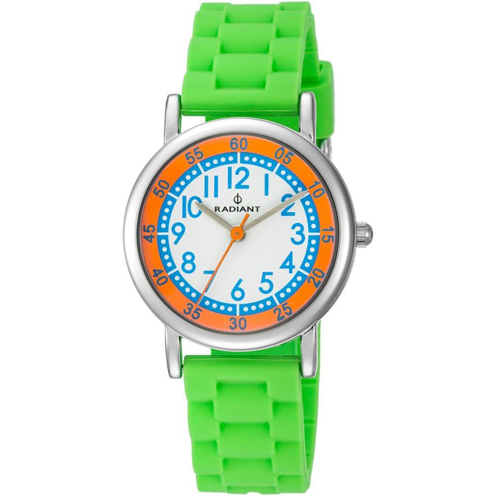 Radiant Infant's Watch RA466605 - Green Silicone Unisex Timepiece
