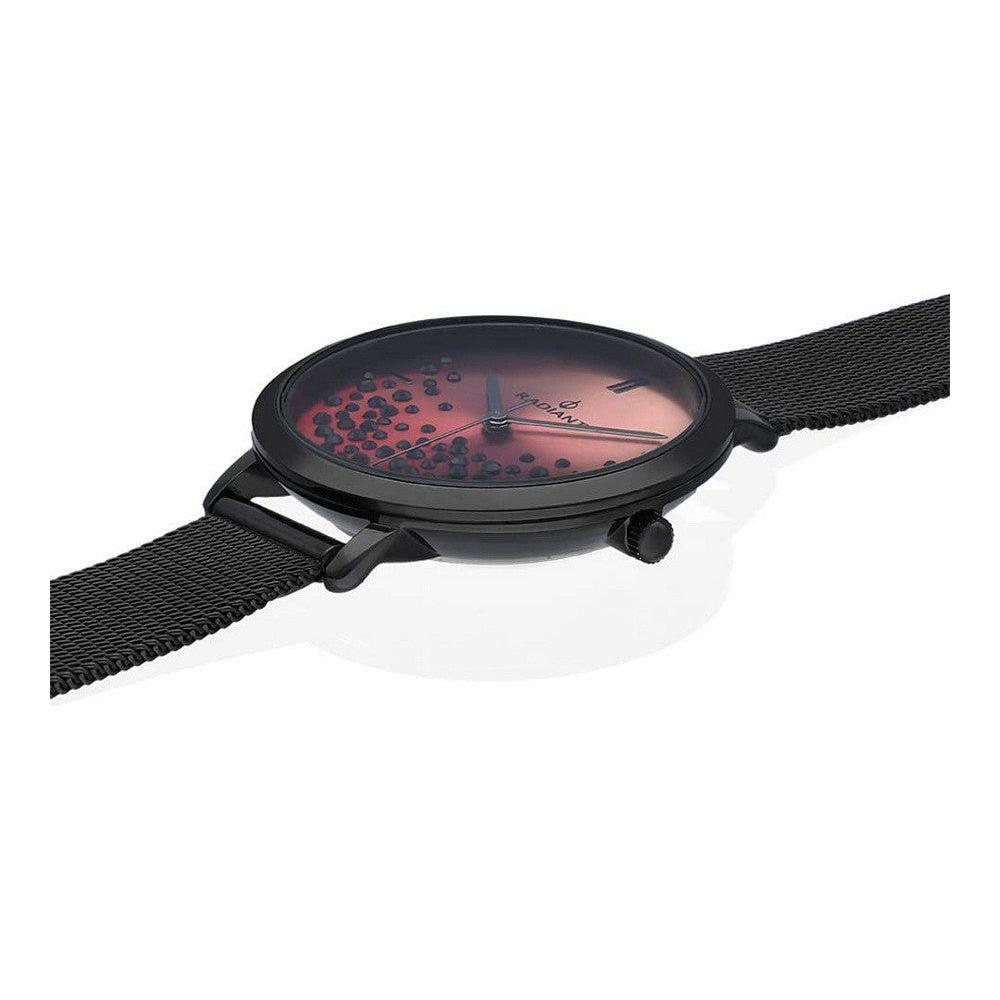Radiant Women's Stainless Steel Black RA525603 Quartz Watch (36mm) - Pink Dial