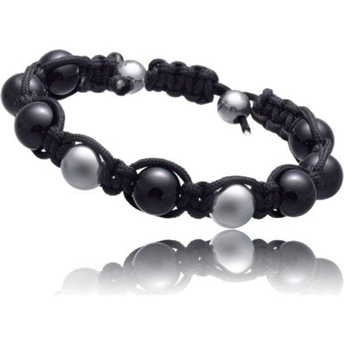 Load image into Gallery viewer, Ladies'Bracelet Time Force TJ1034B01N Black Silver Textile (27 cm)-0
