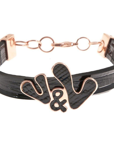 Ladies'Bracelet Victorio & Lucchino VJ0267BR Black Pink Steel-0