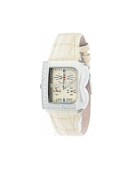 Laura Biagiotti LB0002L-11Z Ladies' Beige Leather Watch Strap Replacement