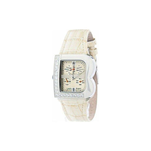 Load image into Gallery viewer, Laura Biagiotti LB0002L-11Z Ladies&#39; Beige Leather Watch Strap Replacement
