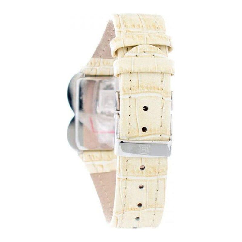 Laura Biagiotti LB0002L-11Z Ladies' Beige Leather Watch Strap Replacement