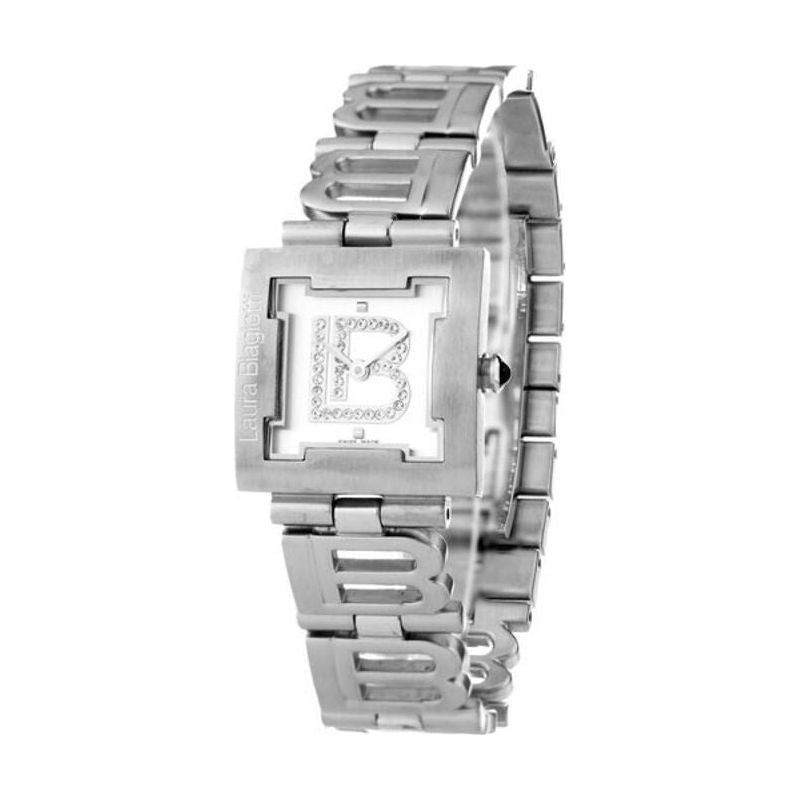 Laura Biagiotti LB0009-PLATA Ladies Silver Steel Quartz Watch (ø 25 mm)