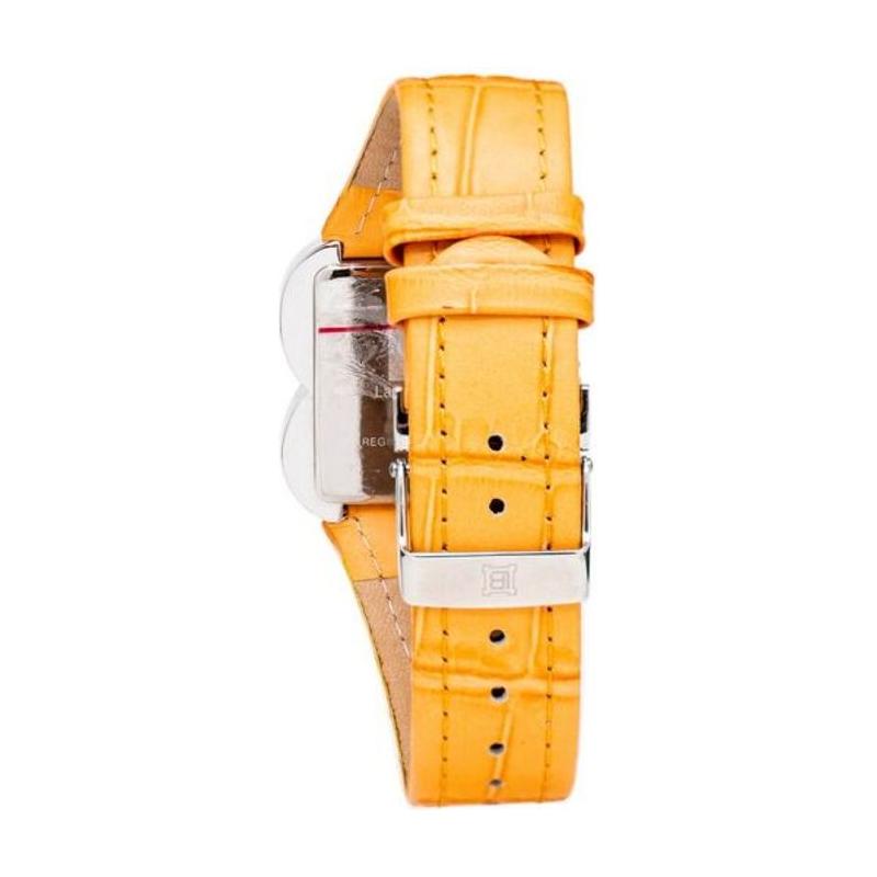 Laura Biagiotti LB0002-NA Women's Orange Leather Watch Strap Replacement