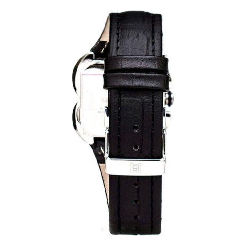 Laura Biagiotti LB0002-CN-2 Women's Black Leather Watch Strap Replacement
