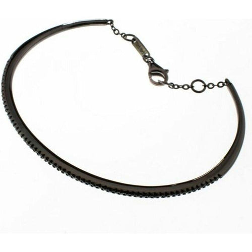 Load image into Gallery viewer, Bracelet Folli Follie 3B15S135KK Black Sterling silver (5,5 cm)-0
