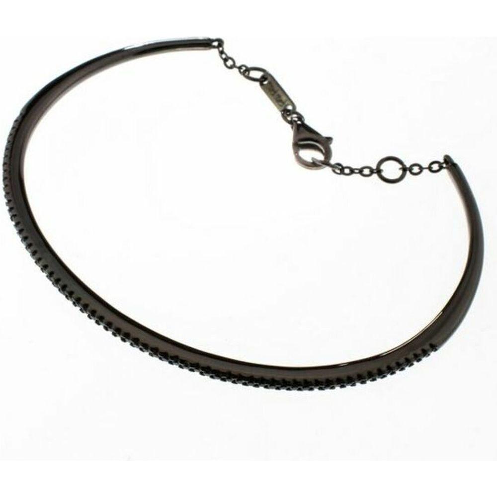 Bracelet Folli Follie 3B15S135KK Black Sterling silver (5,5 cm)-0