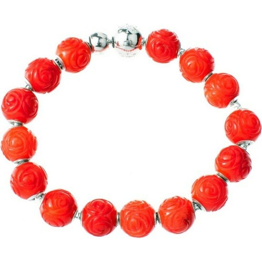 Ladies'Bracelet Thomas Sabo KT0147-870-10-L16 Red Pink Sterling silver-0