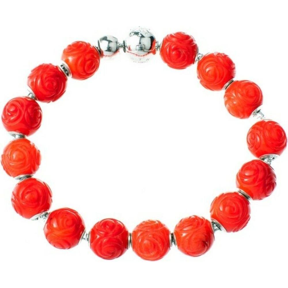 Ladies'Bracelet Thomas Sabo KT0147-870-10-L17 Red Sterling silver-0