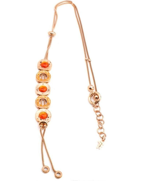 Ladies'Necklace Folli Follie 3N1T045RO (28 cm)-0