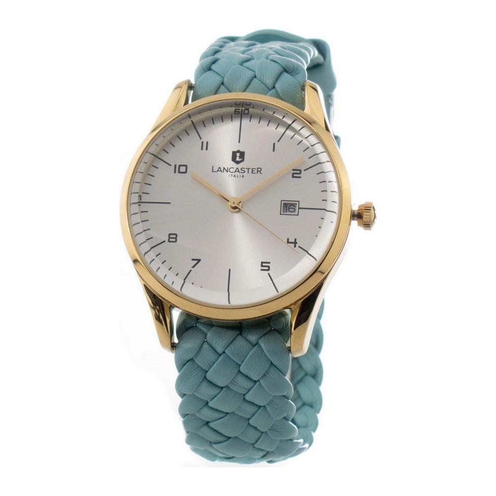 Lancaster Unisex Quartz Wristwatch OLA0687-B Blue Strap Replacement for Ø 40 mm Golden Box Watch