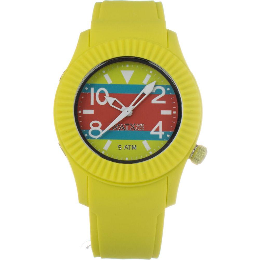 Watx COWA3062-RWA3042 Ladies' Quartz Wristwatch - Green Red, Ø 43mm