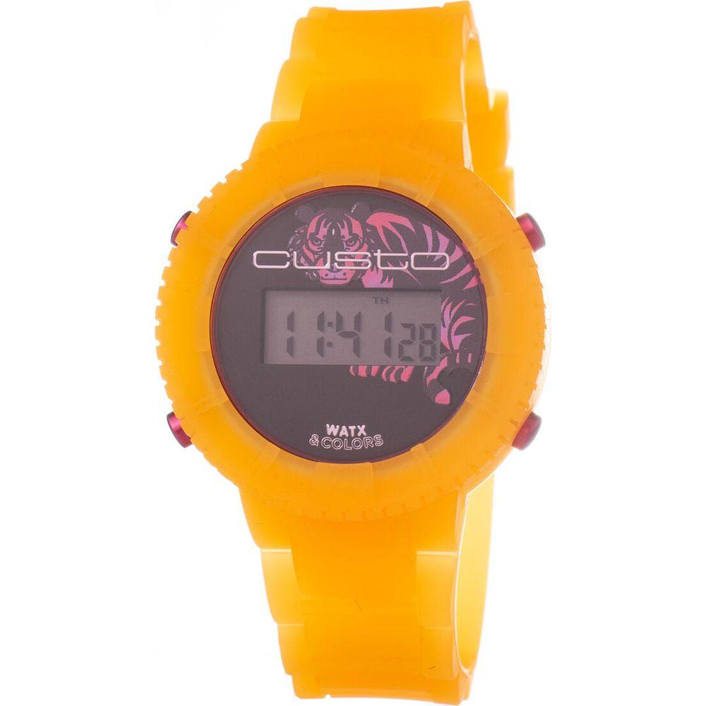 Watx Ladies' Quartz Wristwatch COWA1044-RWA1029, Black Pink, Ø 43 mm