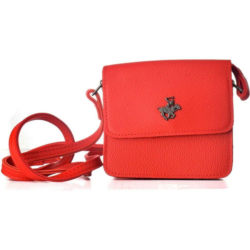 Women's Handbag Beverly Hills Polo Club 2026-RED Red (12 x 12 x 5 cm)-0