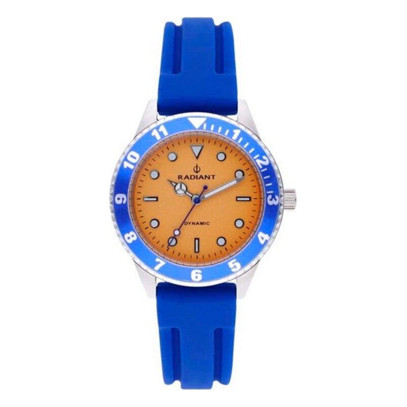 Radiant RA502601 Infant's Quartz Watch | Blue/Grey Silicone Strap | Steel Case | Ø 35mm | Water Resistant 5 atm