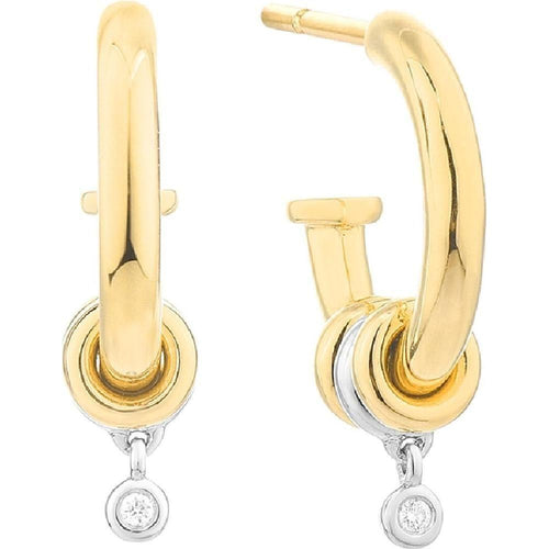 Load image into Gallery viewer, Ladies' Earrings Secrecy E8233CDAWW190 Sterling silver 1,5 cm-0
