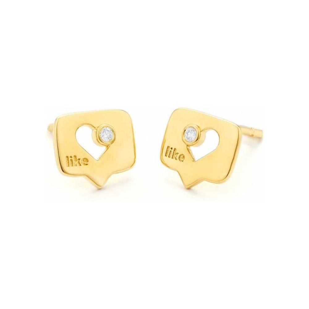 Ladies' Earrings Secrecy E8502CDAW7900 Sterling silver 1 cm-0