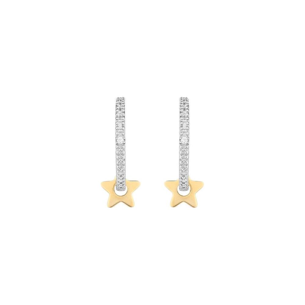 Ladies' Earrings Secrecy E8638CDAWW900 Sterling silver 2 cm-0