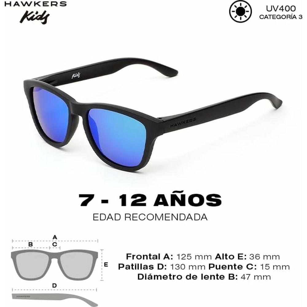 Child Sunglasses Hawkers One Kids Sky Ø 47 mm Black-2