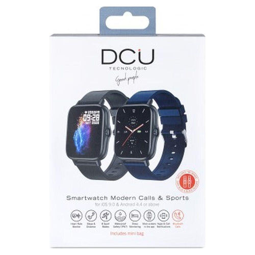 Load image into Gallery viewer, Smartwatch DCU MODERN CALLS &amp; SPORT 1,7&quot; Navy Blue 28 mm 1&quot; Blue Black Black/White-2

