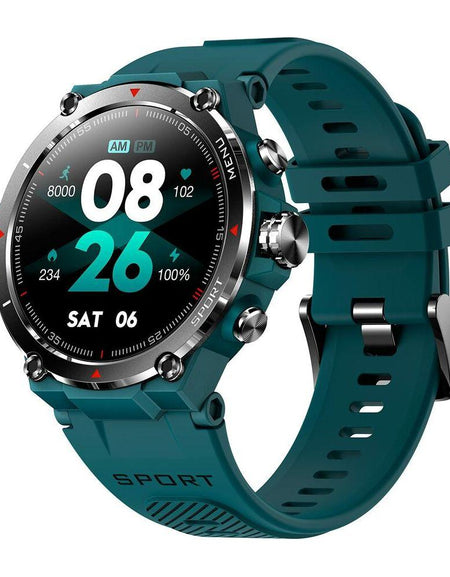 Smartwatch DCU STRAVA Cyan 1,3"-0