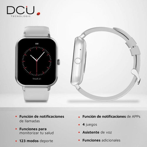 Load image into Gallery viewer, Smartwatch DCU CURVED GLASS PRO 1,83&quot; Grey-1
