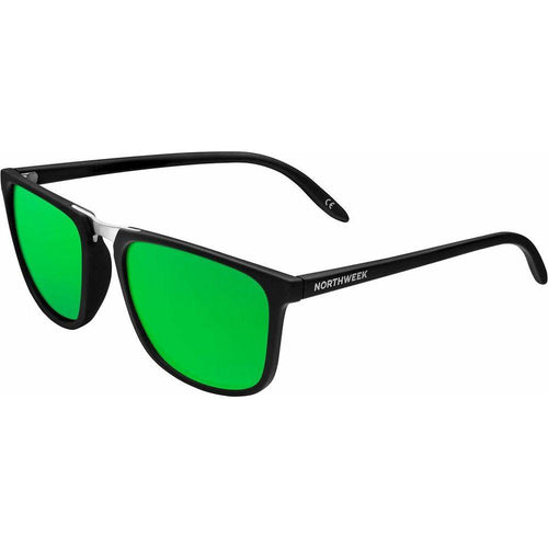 Load image into Gallery viewer, Unisex Sunglasses Northweek Shelter Matte Ø 47 mm Green Black-0
