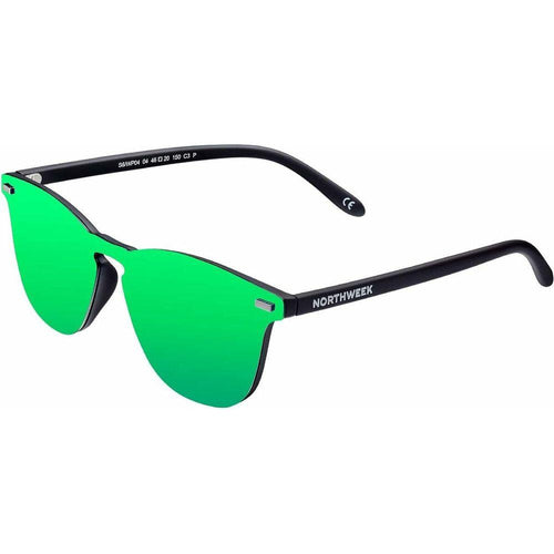 Load image into Gallery viewer, Unisex Sunglasses Northweek Wall Phantom Ø 45 mm Green Black-0
