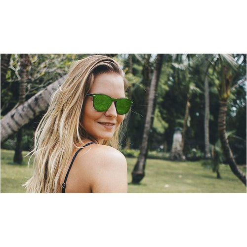 Load image into Gallery viewer, Unisex Sunglasses Northweek Wall Phantom Ø 45 mm Green Black-1
