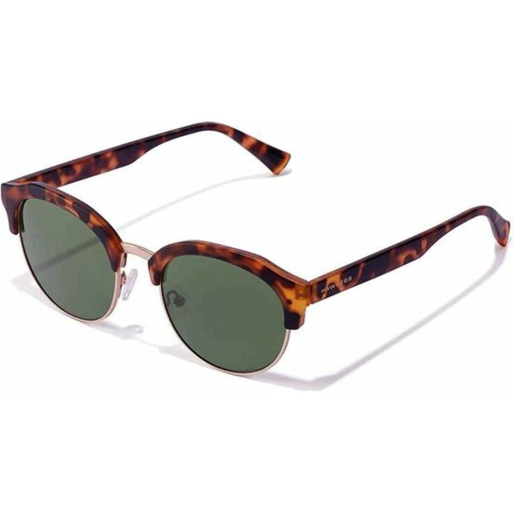 Unisex Sunglasses Classic Rounded Hawkers Green-0