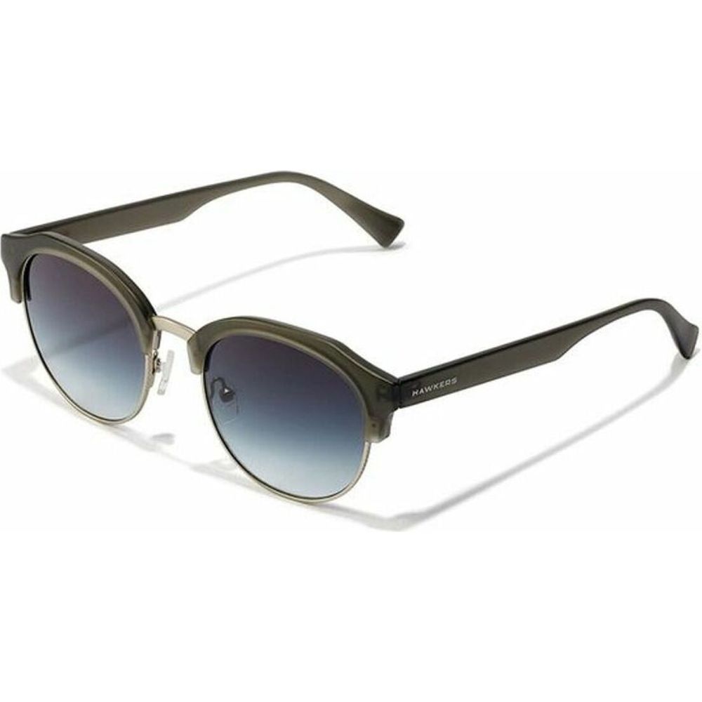 Unisex Sunglasses Classic Rounded Hawkers Grey-0