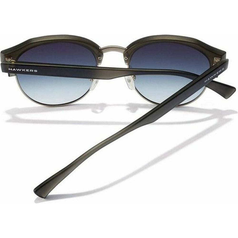 Unisex Sunglasses Classic Rounded Hawkers Grey-2