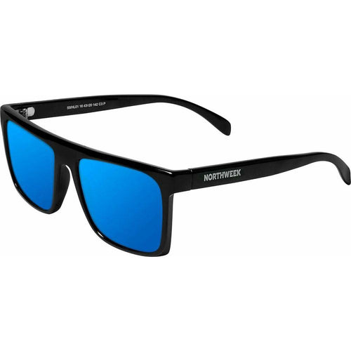 Load image into Gallery viewer, Unisex Sunglasses Northweek Hale Ø 50 mm Blue Black-0
