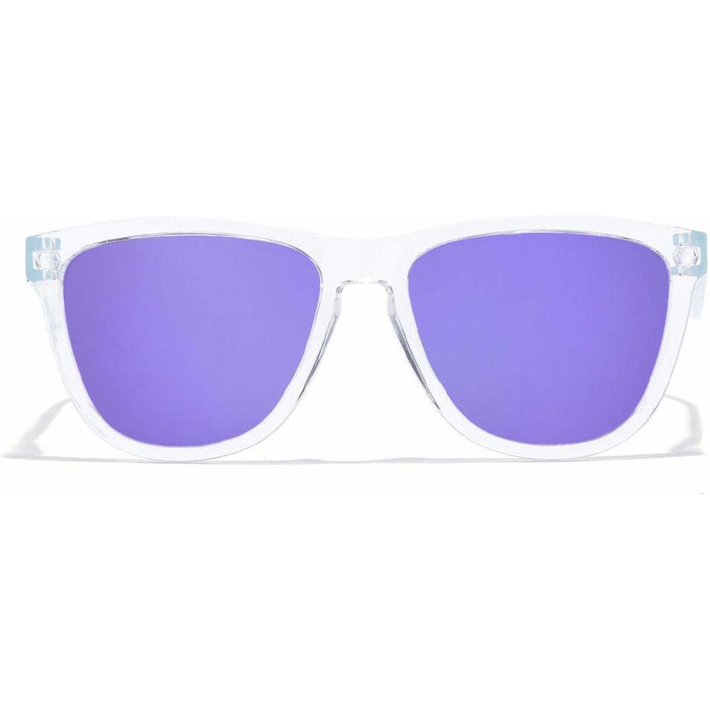 Polarised sunglasses Hawkers One Raw Purple Transparent (Ø 55,7 mm)