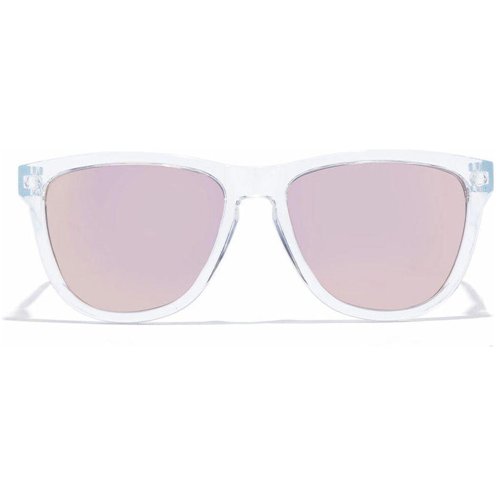 Polarised sunglasses Hawkers One Raw Transparent Rose gold (Ø 55,7 mm)