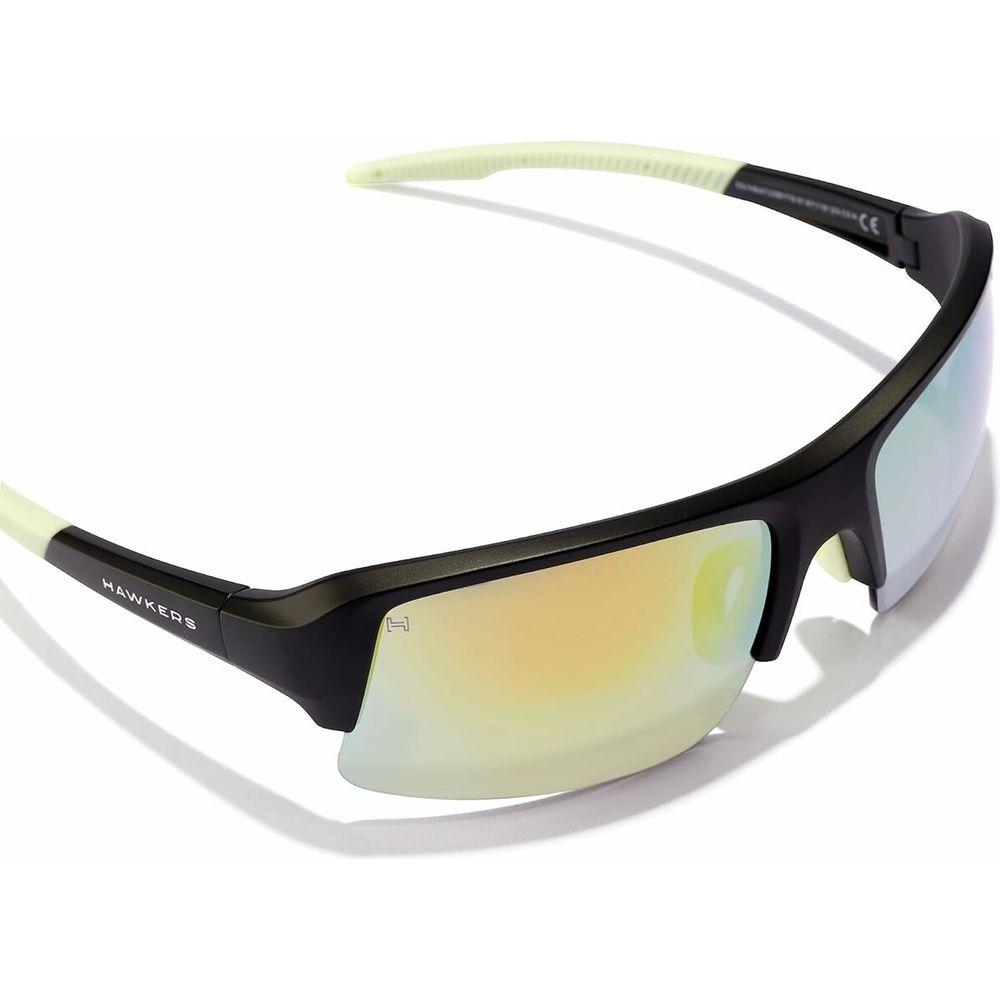 Unisex Sunglasses Hawkers Bat Ø 45 mm Yellow Black-4