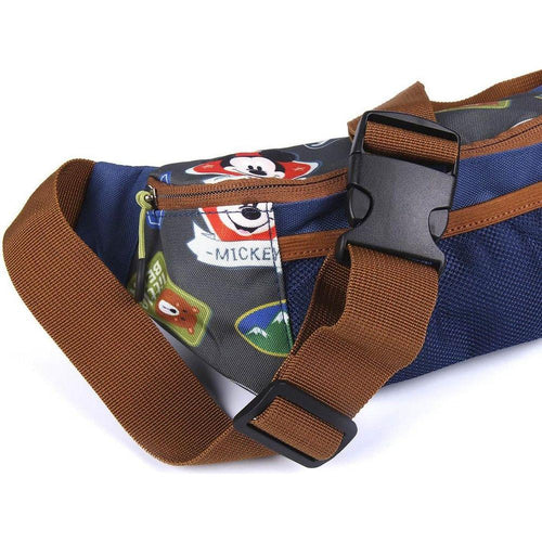 Load image into Gallery viewer, Belt Pouch Mickey Mouse Blue (27 x 15 x 9 cm)-4
