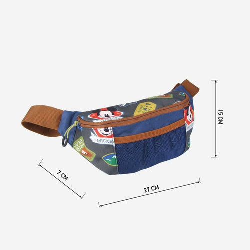 Load image into Gallery viewer, Belt Pouch Mickey Mouse Blue (27 x 15 x 9 cm)-7

