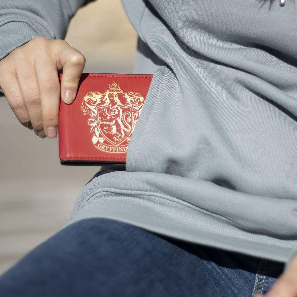 Men's Wallet Harry Potter Red 10,5 x 8,5 x 1 cm-3