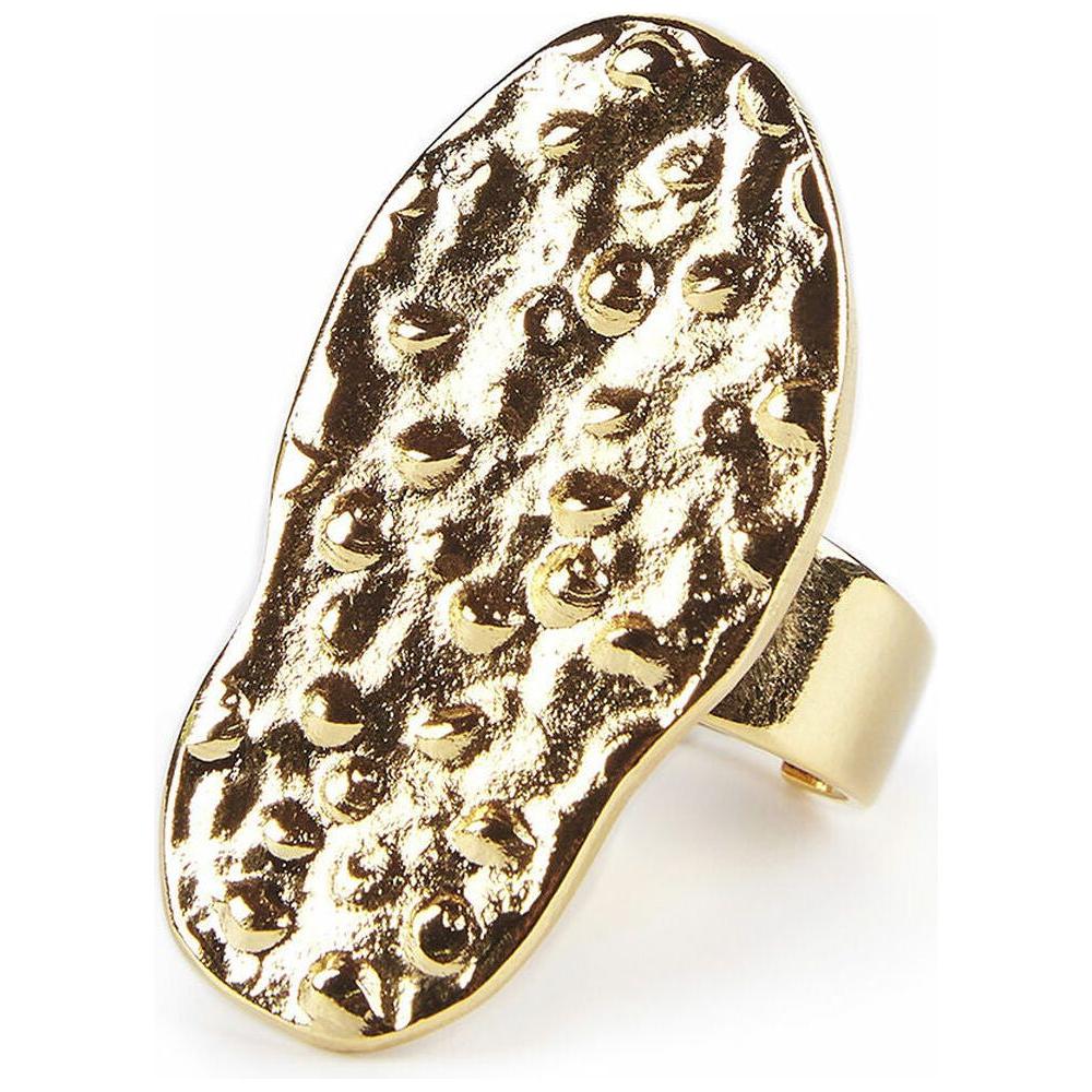 Ladies' Ring Shabama Tribeca Brass Bathed in golden flash Adjustable-0