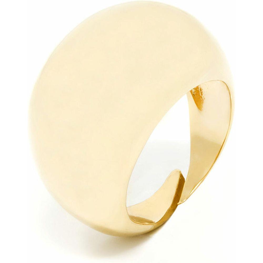 Ladies' Ring Shabama Shiny Brass gold-plated Adjustable-0