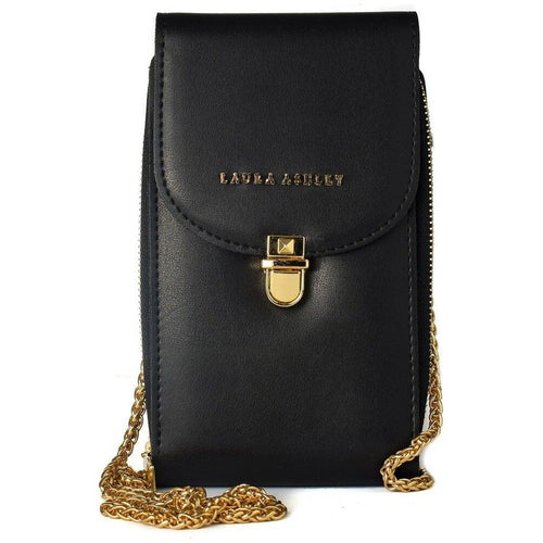 Load image into Gallery viewer, Women&#39;s Handbag Laura Ashley KIRBY-PLAIN-BLACK Black (19 x 11 x 4 cm)-0
