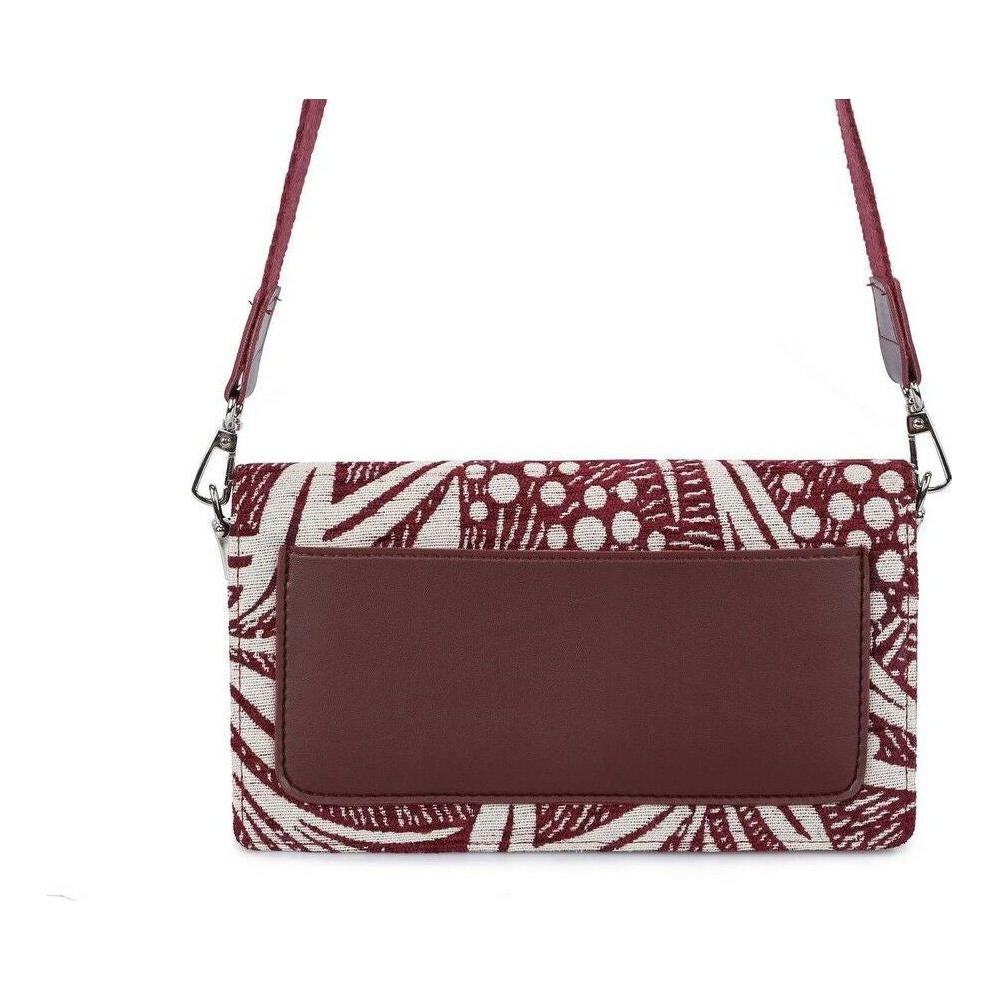 Women's Handbag Laura Ashley CRESTON-FLOWER-CLARET-RED Grey (24 x 13 x 3 cm)-0