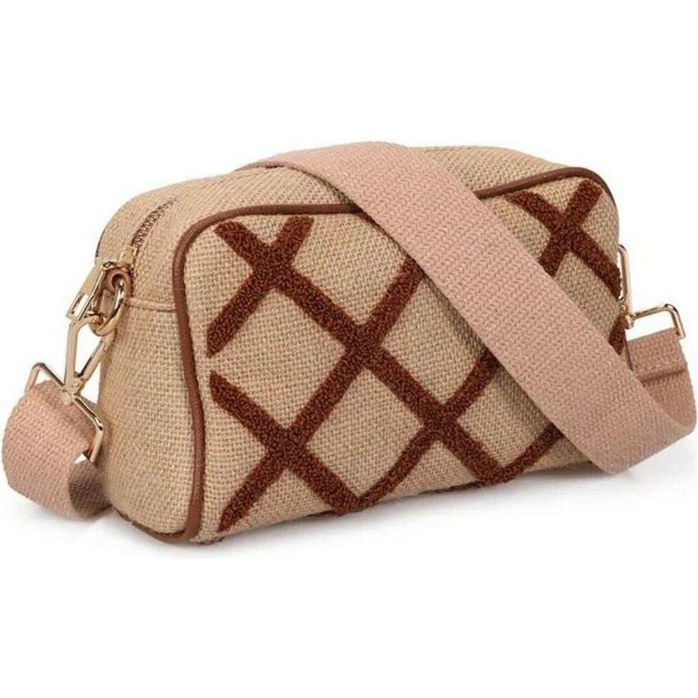 Women's Handbag Laura Ashley LENORE-QUILTED-TAN Brown (23 x 15 x 9 cm)-0