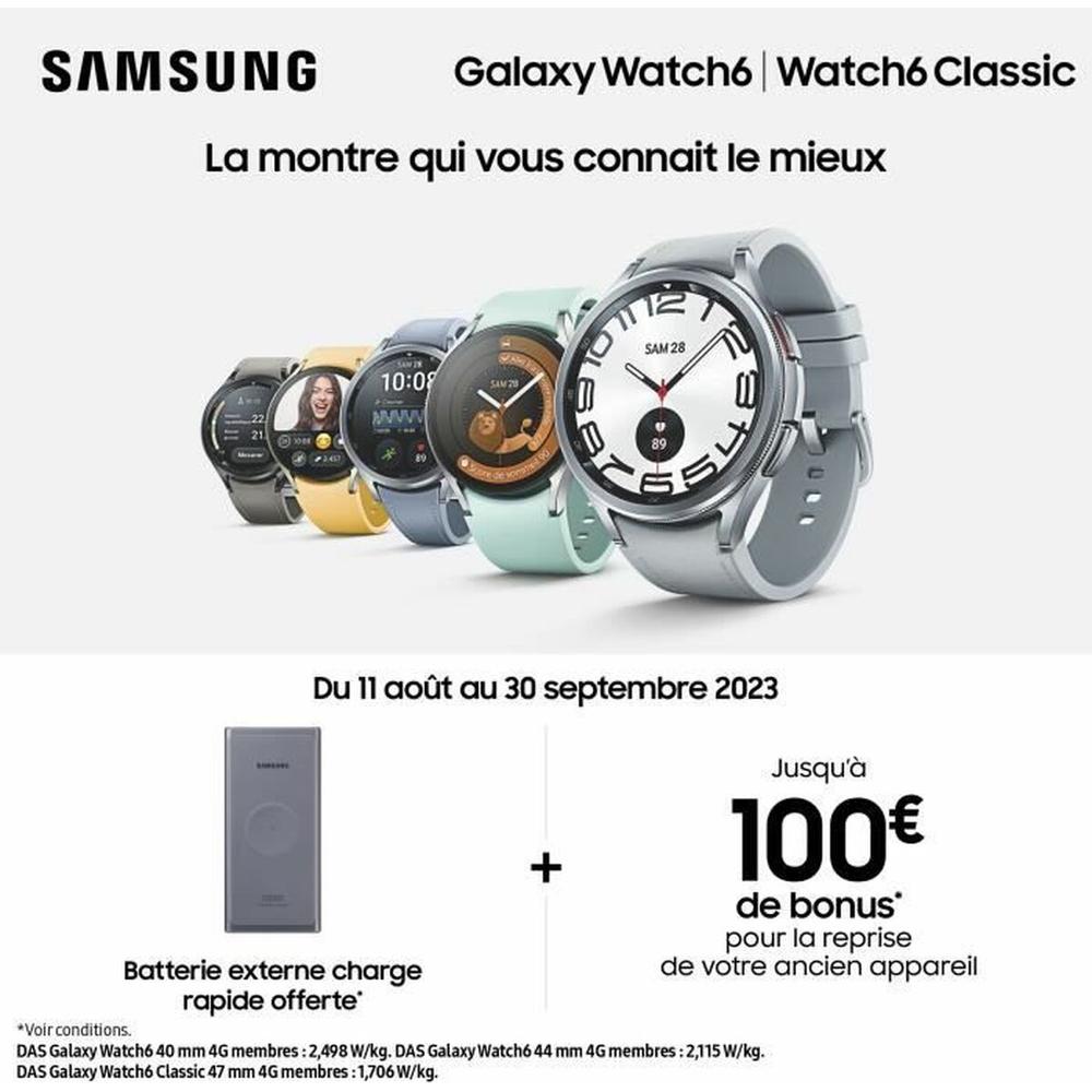 Smartwatch Samsung Black 1,3" 43 mm-5