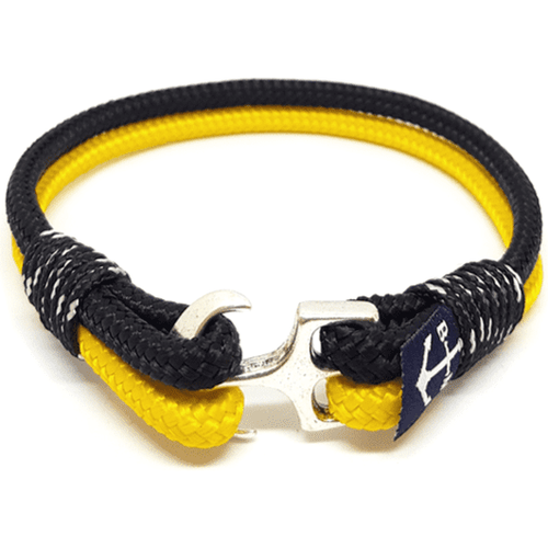 Load image into Gallery viewer, Yachting Yellow and Black Nautical Bracelet-0
