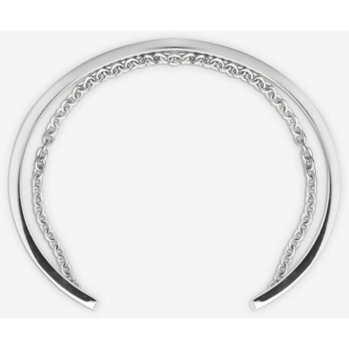 Load image into Gallery viewer, Double Chain Bracelet Silver Carlheim
