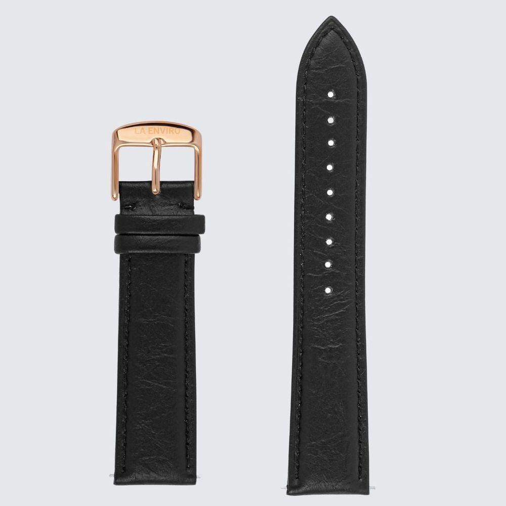 Black Pineapple Leather Watch Strap | 20MM-3
